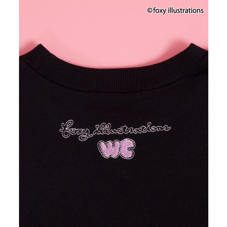 WC】【foxy illustrations WC】プリントスウェット[品番