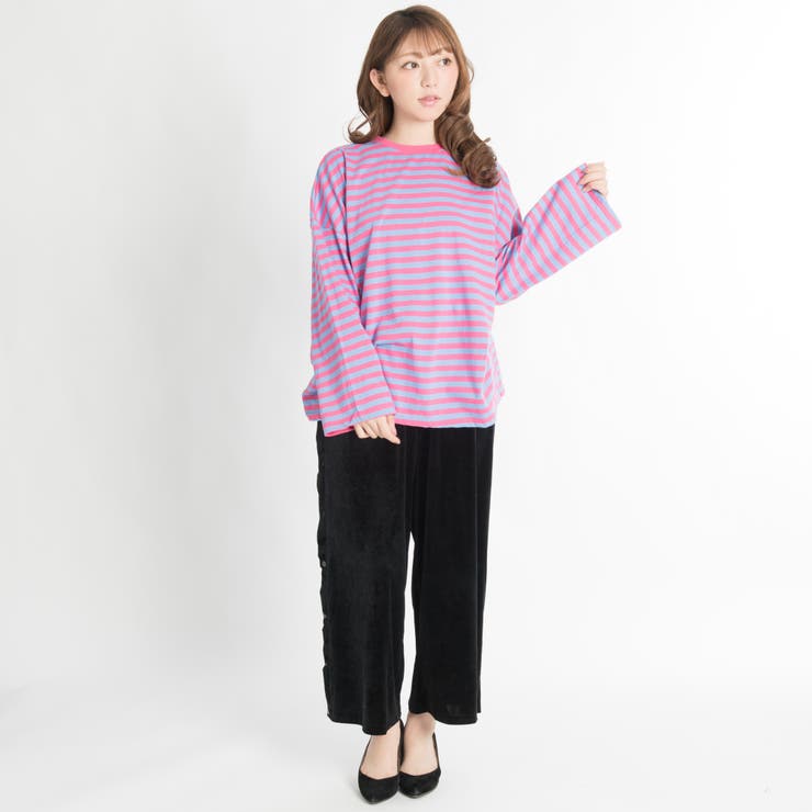 WC】ボーダーロンT[品番：WG010025879]｜WEGO【WOMEN】（ウィゴー