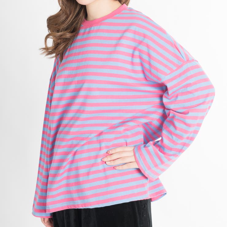 WC】ボーダーロンT[品番：WG010025879]｜WEGO【WOMEN】（ウィゴー