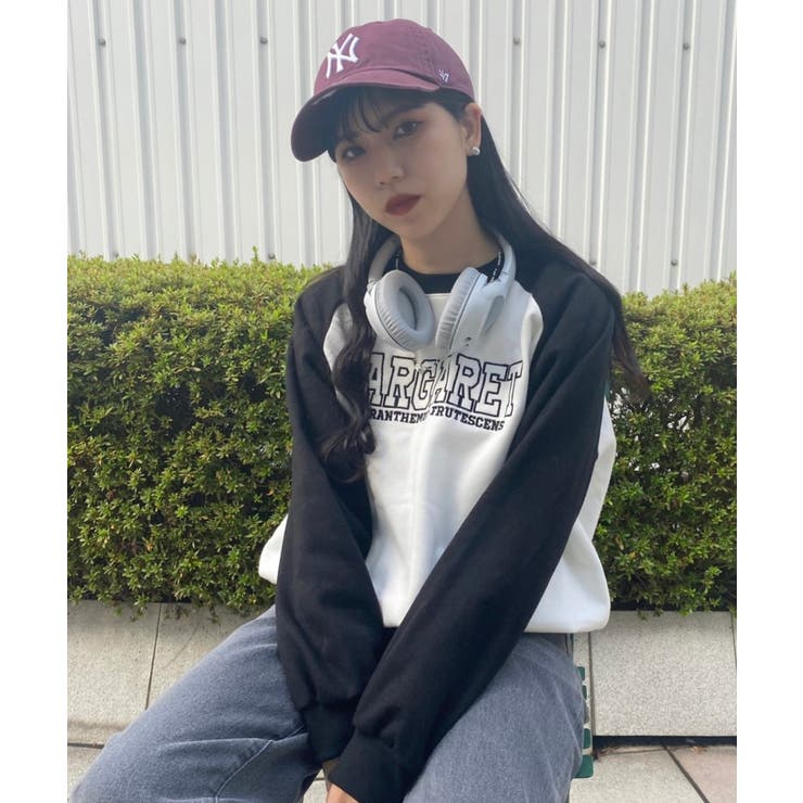 【WC】裏起毛ラグランスウェット[品番：WG010083715]｜WEGO【WOMEN】（ウィゴー）のレディースファッション通販｜SHOPLIST（ショップリスト）