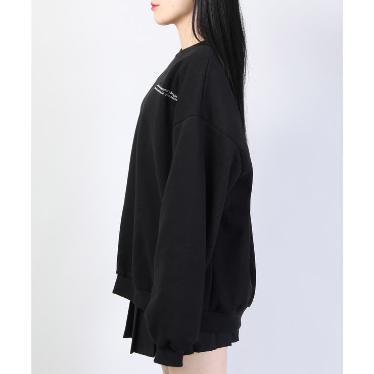 【WC】ムーンプリントビッグスウェット | WEGO【WOMEN】 | 詳細画像5 