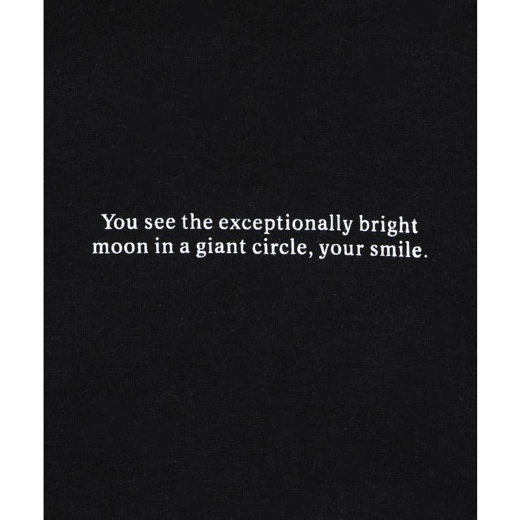 【WC】ムーンプリントビッグスウェット | WEGO【WOMEN】 | 詳細画像7 