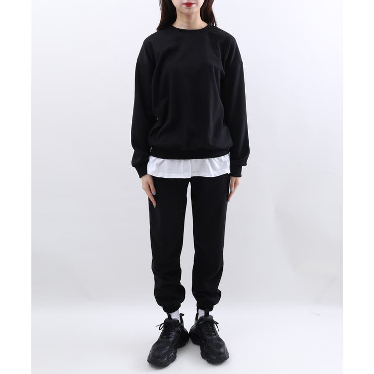 WC】レイヤードスウェットセットアップ[品番：WG010079994]｜WEGO