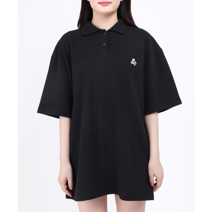 WC】クマワンポイントBIGポロ[品番：WG010081970]｜WEGO【WOMEN