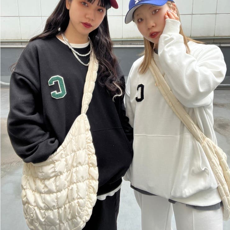 WC】アルファベットワッペンスウェット[品番：WG010083993]｜WEGO