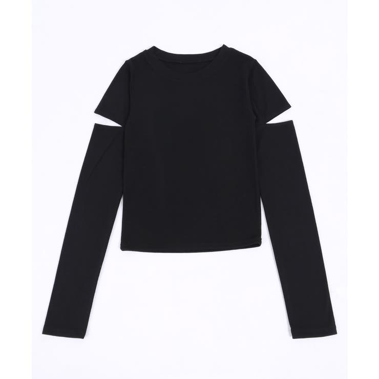 スリーブカットアウトトップス[品番：WG010084449]｜WEGO【WOMEN