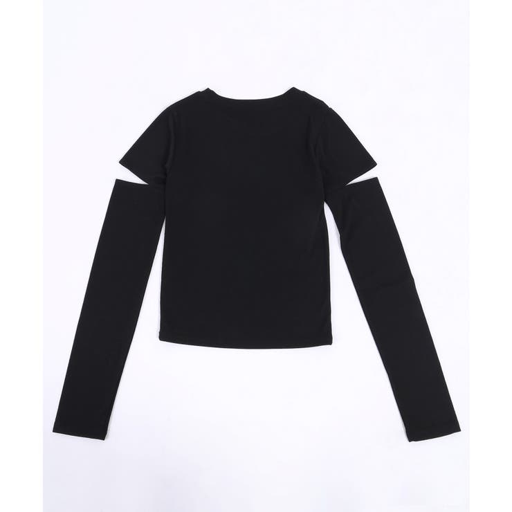 スリーブカットアウトトップス[品番：WG010084449]｜WEGO【WOMEN