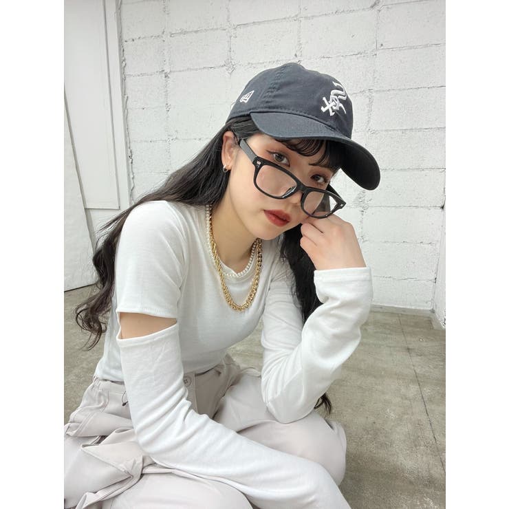 スリーブカットアウトトップス[品番：WG010084449]｜WEGO【WOMEN