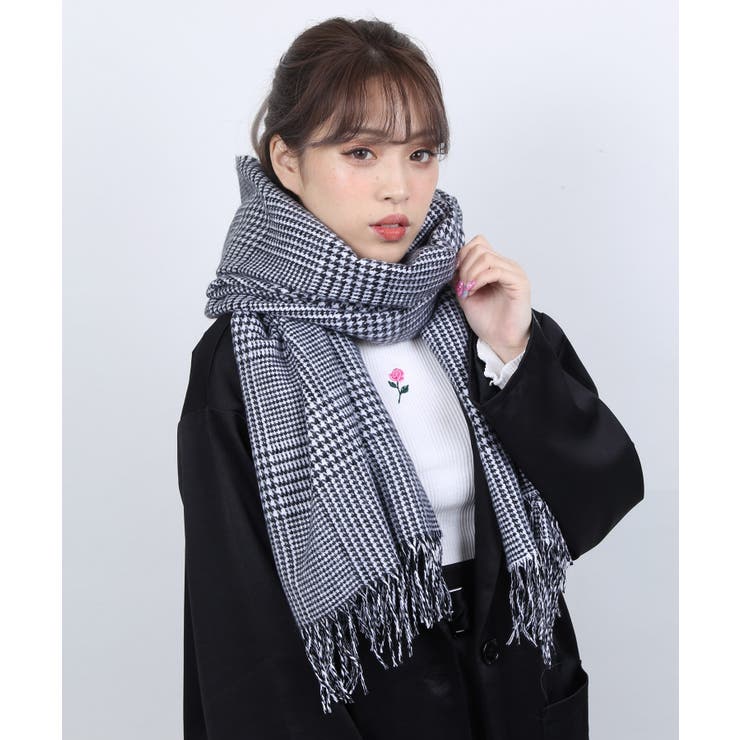 WC】グレンチェックストール[品番：WG010077542]｜WEGO【WOMEN