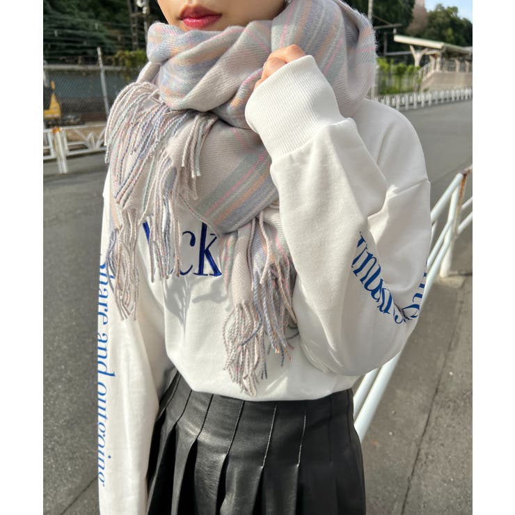 CASHMERE MUFFLER カシミヤマフラー｜ブラックウォッチ｜Goods