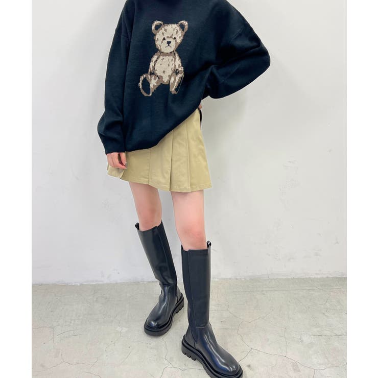 韓国ファッション もこもこ [MAC MOC] POOH 3COLOR 厚底スニーカー 韓国 レディース 配色 | ミニミニストア