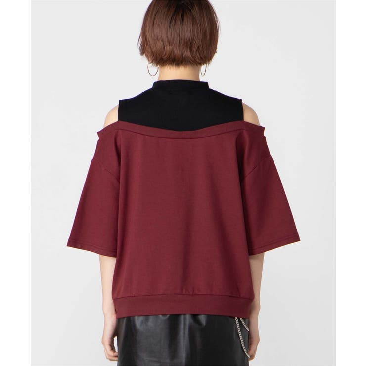 ハーフジップオフショルT WE19AU08-L3390 | WEGO【WOMEN】 | 詳細画像12 