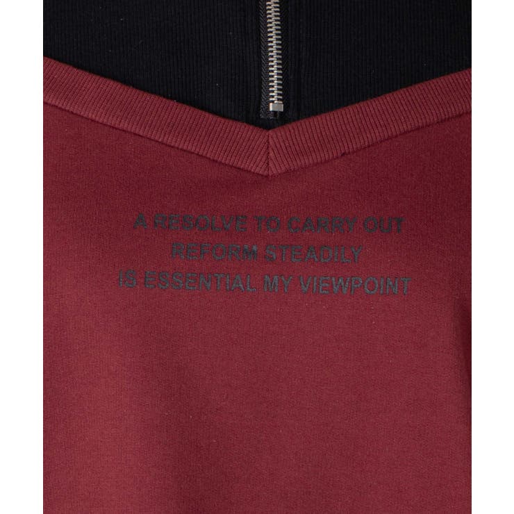 ハーフジップオフショルT WE19AU08-L3390 | WEGO【WOMEN】 | 詳細画像14 