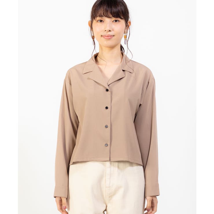 2024SS予約販売商品】オープンカラークロップドシャツ – LOHEN