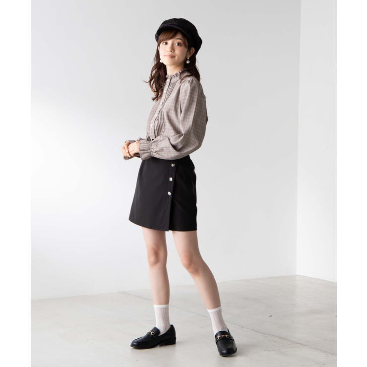 アソートボタンミニスカート WE19AU09-L4719 | WEGO【WOMEN】 | 詳細画像2 