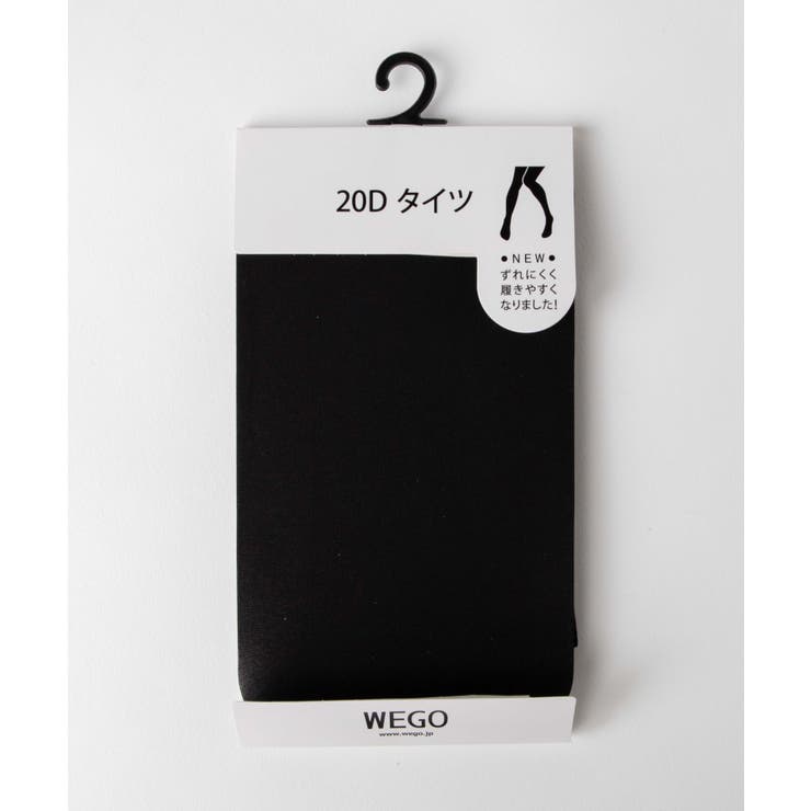 ブラック | 20Dタイツ WE19AU09-LG3393 | WEGO【WOMEN】
