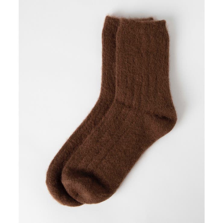 ブラウン | モコモコソックス WE19AU09-LG3404 | WEGO【WOMEN】