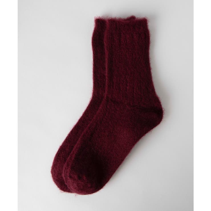 ワイン | モコモコソックス WE19AU09-LG3404 | WEGO【WOMEN】