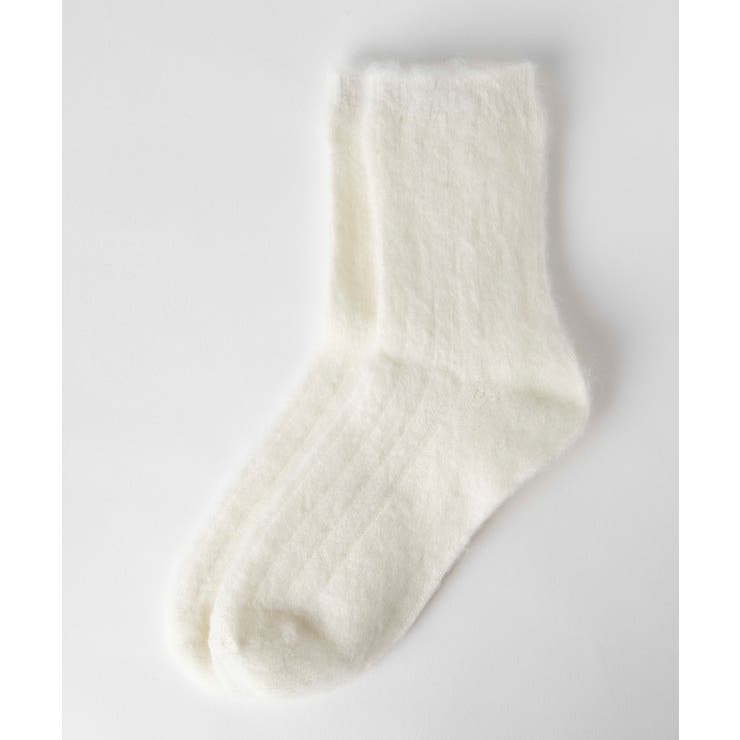 ホワイト | モコモコソックス WE19AU09-LG3404 | WEGO【WOMEN】