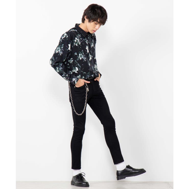 ダークフラワーシャツ WE19AU09-M2696[品番：WG010068954]｜WEGO【MEN 