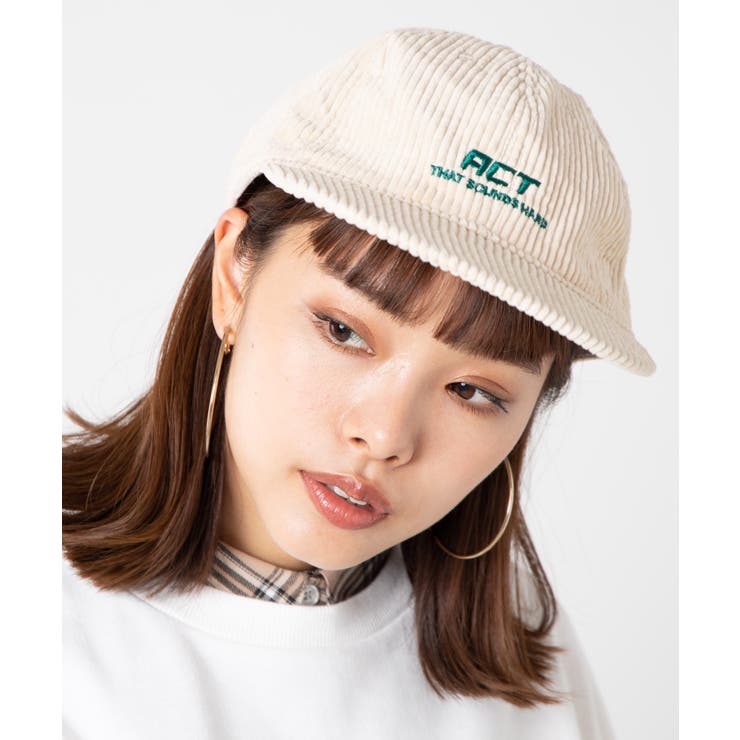 コーデュロイロゴキャップ WE19AU10-LG5849[品番：WG010070276]｜WEGO 