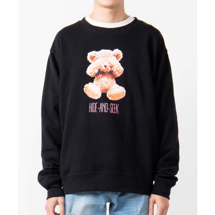 ベアモチーフプルオーバー WE19AW08-M3494[品番：WG010069702]｜WEGO【WOMEN】（ウィゴー ）のレディースファッション通販｜SHOPLIST（ショップリスト）
