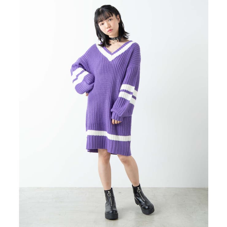チルデンニットワンピース We19aw09 L63 品番 Wg Wego Women ウィゴー のレディースファッション通販 Shoplist ショップリスト
