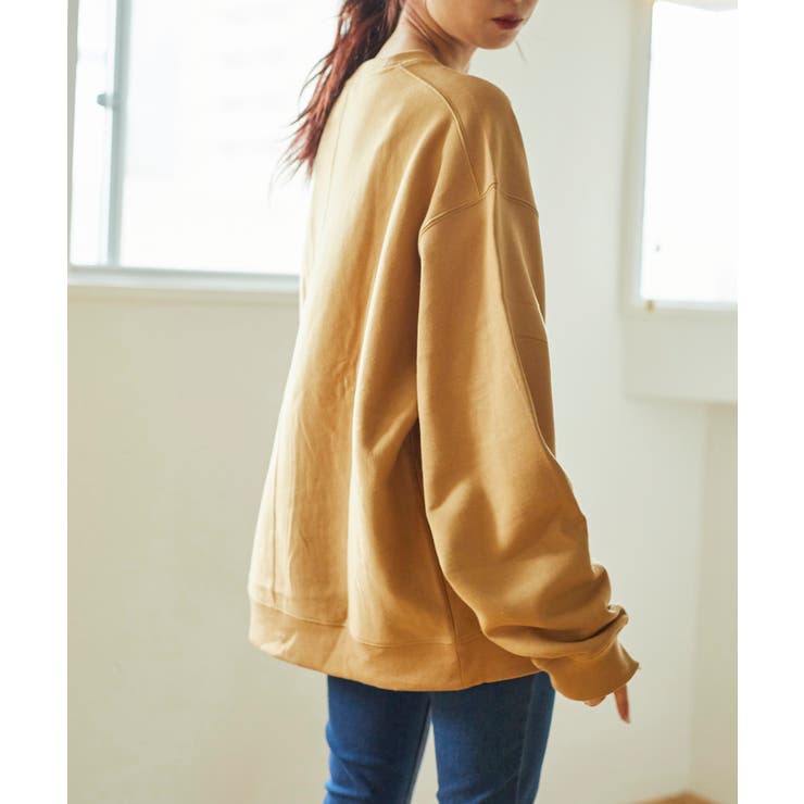 【WEB限定】裏起毛カラービッグプルオーバー韓国 韓国ファッション | WEGO【WOMEN】 | 詳細画像5 