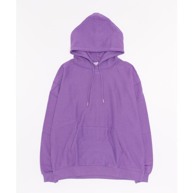 ライトパープル | 【WEB限定】裏起毛カラービッグプルパーカ韓国 韓国ファッション | WEGO【WOMEN】
