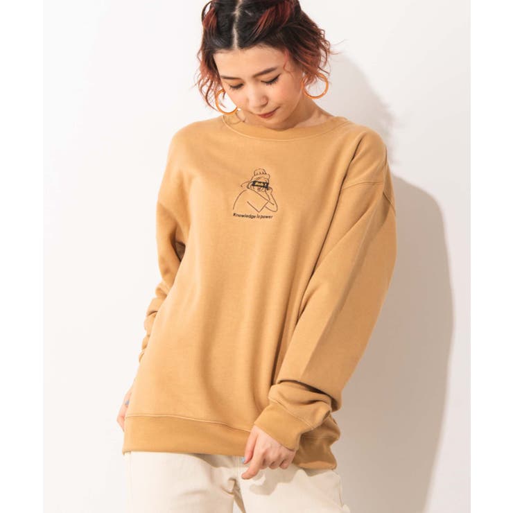 ヒューマン刺繍プルオーバー WE19AW09-M5341[品番：WG010070214]｜WEGO