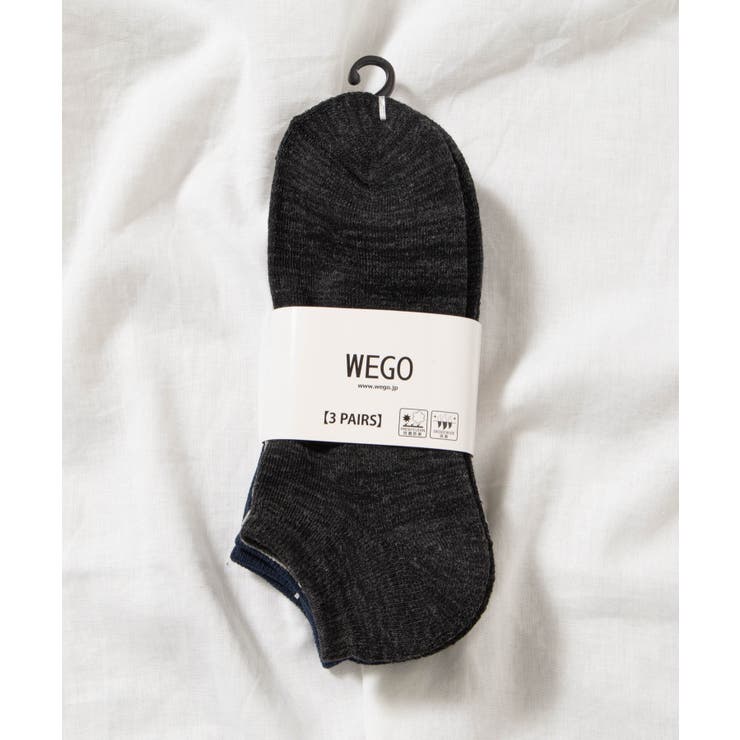 【3点セット】スニーカーソックス WE19AW09-MG3516 | WEGO【MEN】 | 詳細画像3 