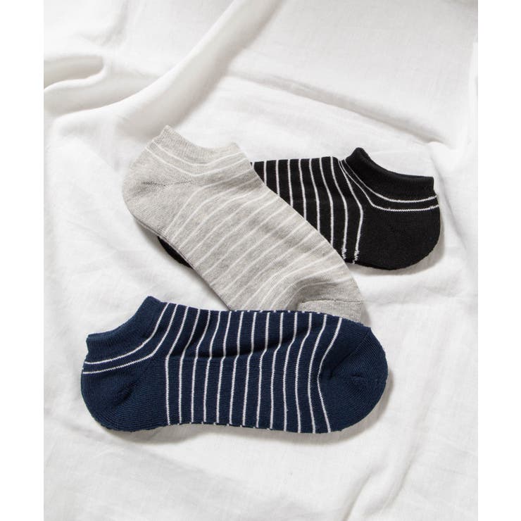 柄1 | 【3足セット】パターンソックス WE19AW09-MG3517 | WEGO【MEN】