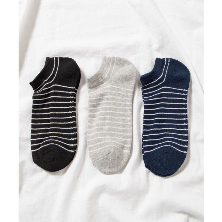 【3足セット】パターンソックス WE19AW09-MG3517 | WEGO【MEN】 | 詳細画像1 