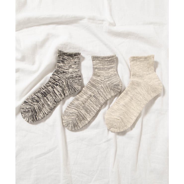 【3足セット】ハーフソックス WE19AW09-MG3520 | WEGO【MEN】 | 詳細画像2 