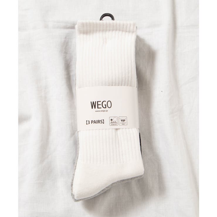 【3足セット】レギュラーソックス WE19AW09-MG3521 | WEGO【MEN】 | 詳細画像4 