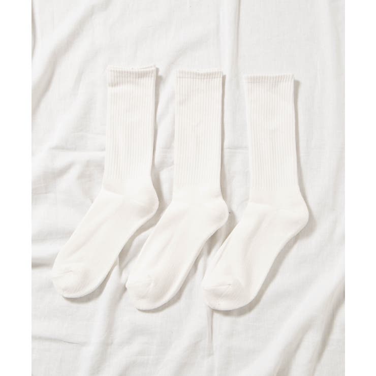 【3足セット】レギュラーソックス WE19AW09-MG3521 | WEGO【MEN】 | 詳細画像2 