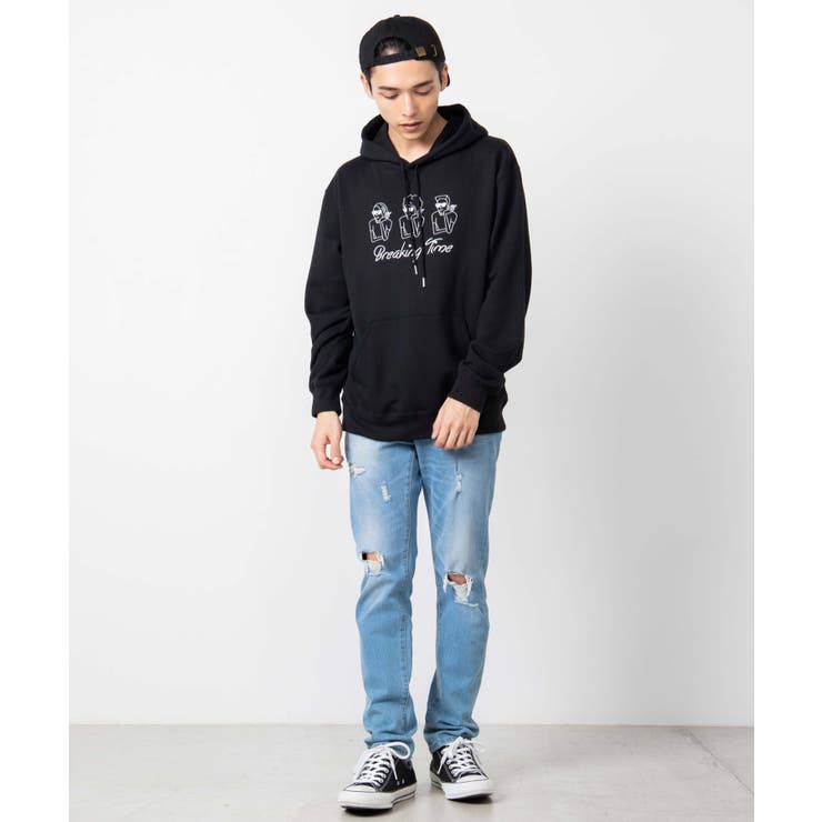 ユニークヒューマンプルパーカー WE19AW11-M8131 | WEGO【MEN】 | 詳細画像8 