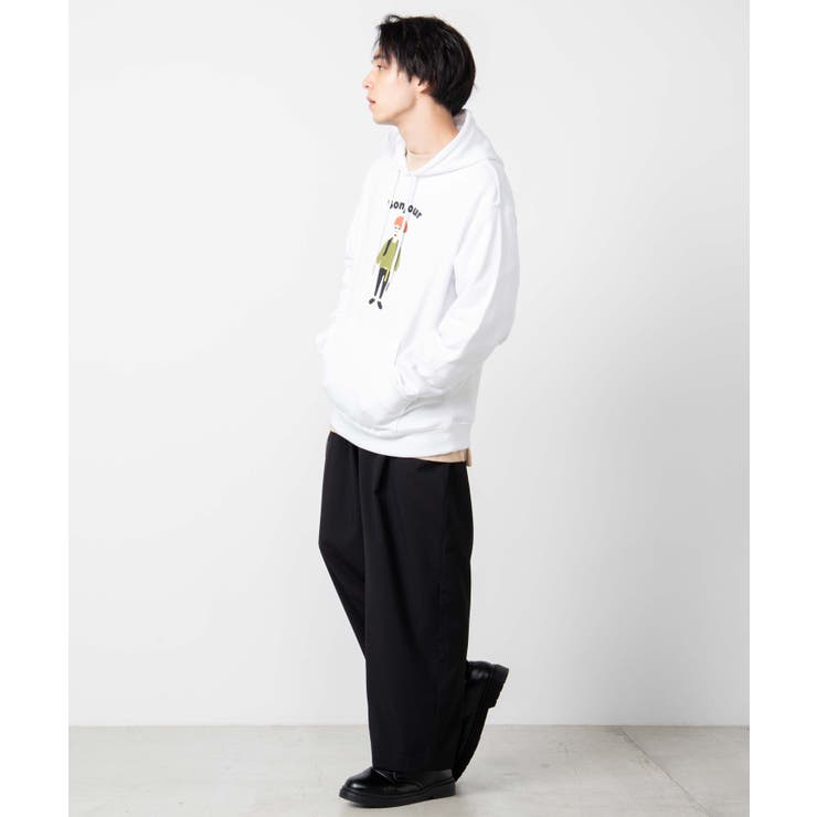 ユニークヒューマンプルパーカー WE19AW11-M8131 | WEGO【MEN】 | 詳細画像3 