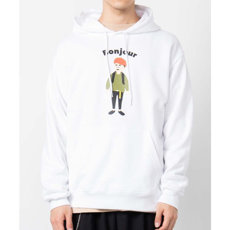 ユニークヒューマンプルパーカー WE19AW11-M8131 | WEGO【MEN】 | 詳細画像10 