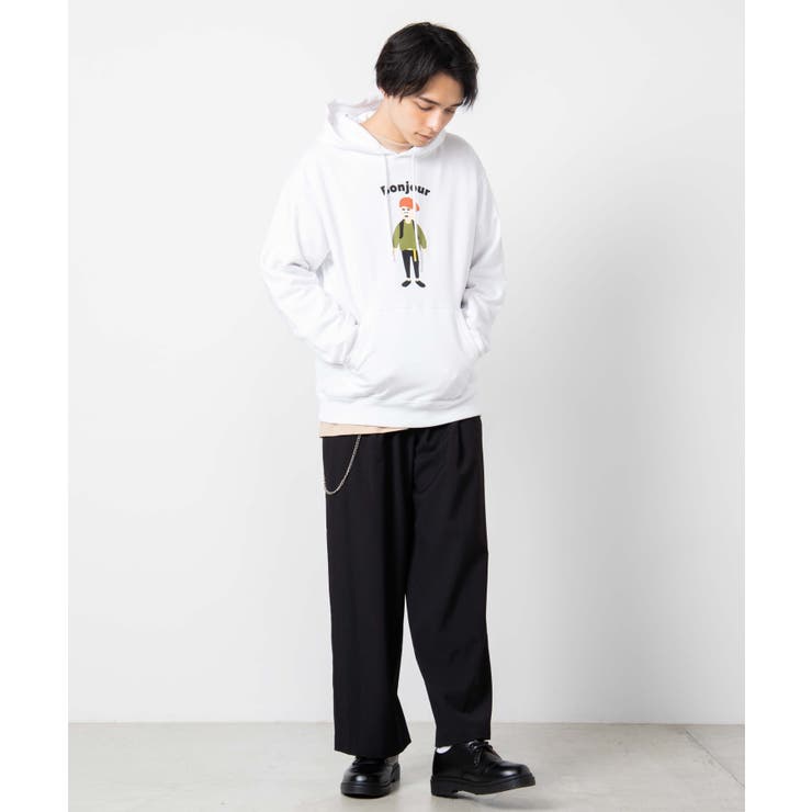 ユニークヒューマンプルパーカー WE19AW11-M8131 | WEGO【MEN】 | 詳細画像2 