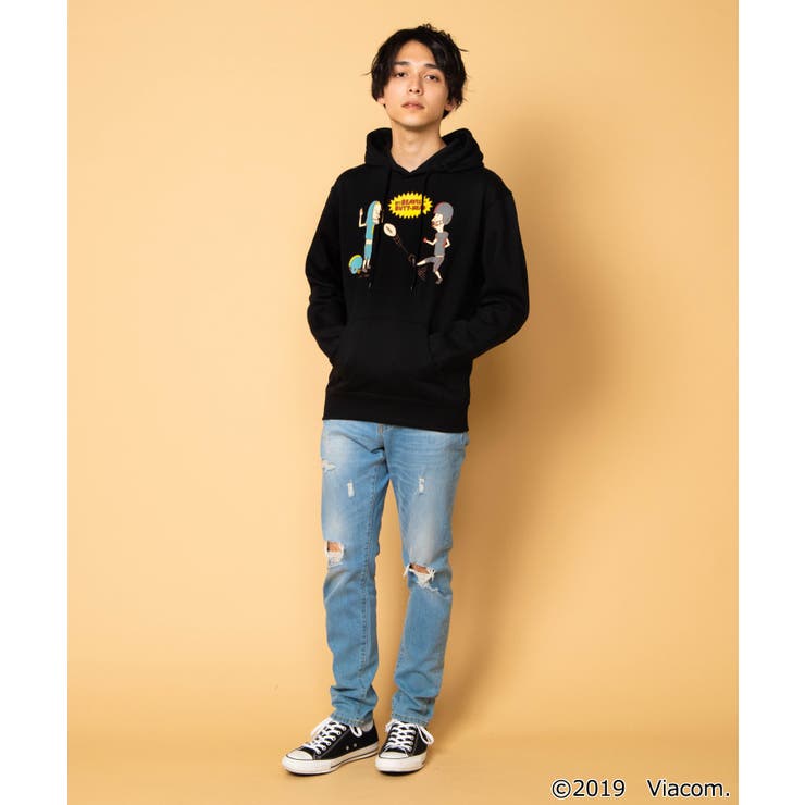 別注ビーバスアンドバットヘッドプルパーカー WE19AW12-M5039