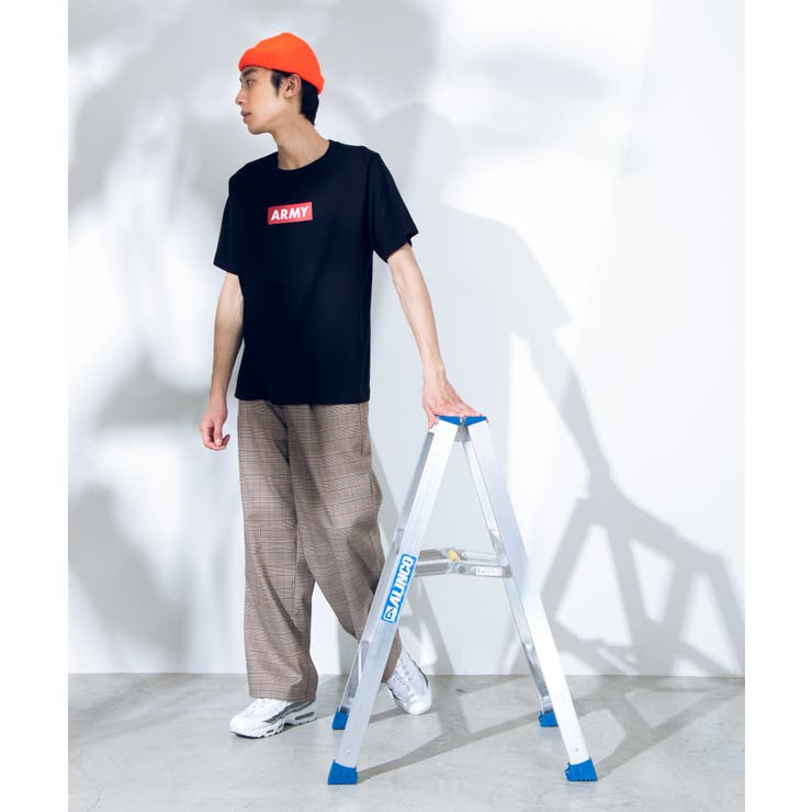 ARMYボックスロゴTシャツ WE19SM04-M0343 | WEGO【MEN】 | 詳細画像4 