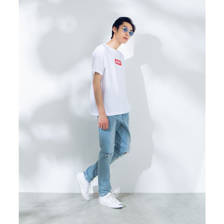 ARMYボックスロゴTシャツ WE19SM04-M0343 | WEGO【MEN】 | 詳細画像2 
