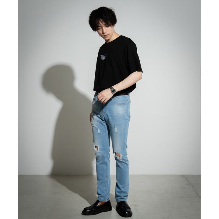 タイポグラフィプリントTシャツ WE19SM04-M0346 | WEGO【MEN】 | 詳細画像8 