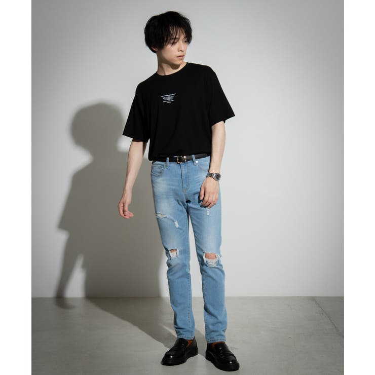 タイポグラフィプリントTシャツ WE19SM04-M0346 | WEGO【MEN】 | 詳細画像7 