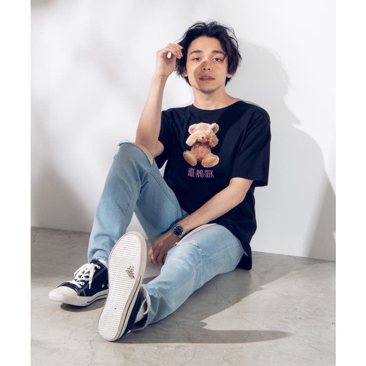 テディベアTシャツ WE19SM04-M0363[品番：WG010038464]｜WEGO