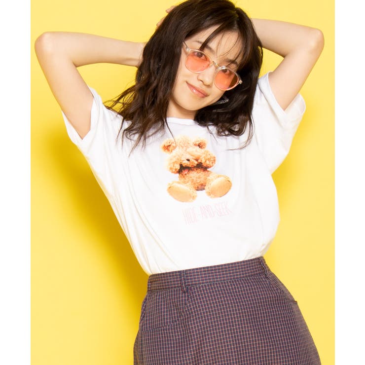 テディベアTシャツ WE19SM04-M0363[品番：WG010038464]｜WEGO【WOMEN