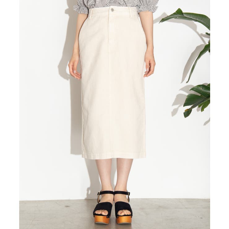 エクリュカラーナロースカート WE19SM05-L047 | WEGO【WOMEN】 | 詳細画像4 