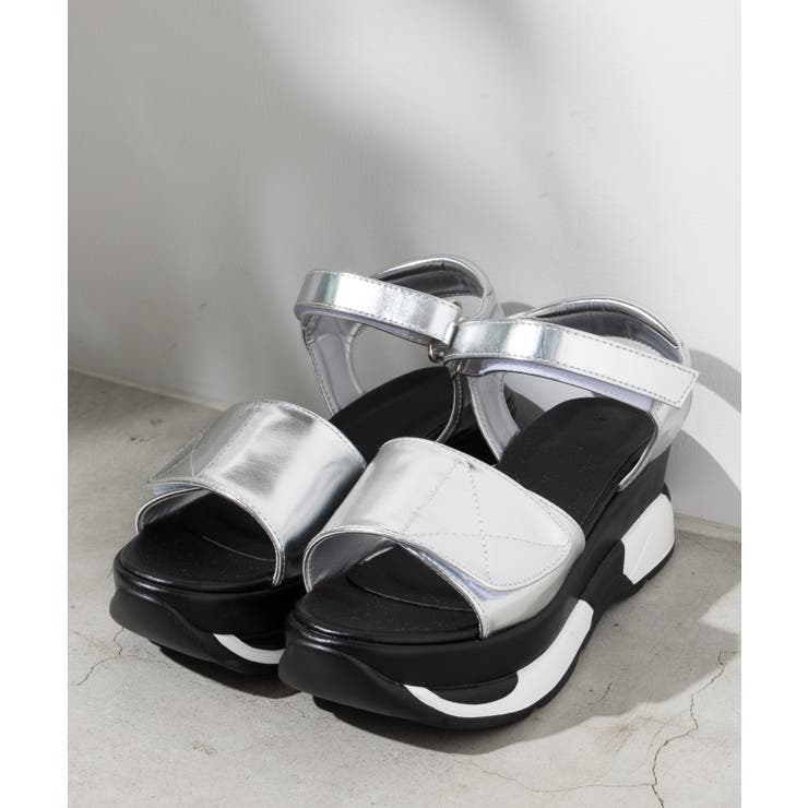 厚底ベルトスポーツサンダル WE19SM05-LG0002[品番：WG010037816