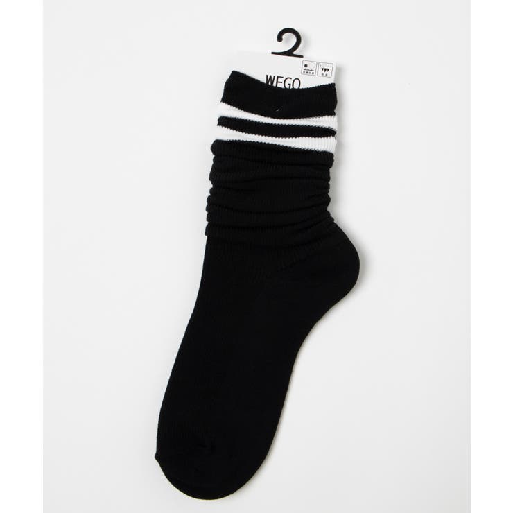 ガラ2 | 細リブクシュクシュソックス WE19SM05-LG0015 | WEGO【WOMEN】